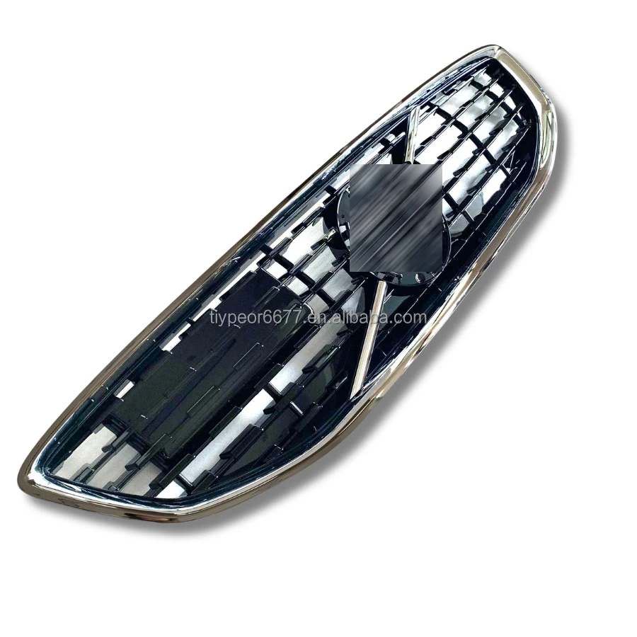 product tiypeor front grille  bumper mesh replacement r design  abs custom black upgrade for volvo v40 2017 2019 oem 31425336-5