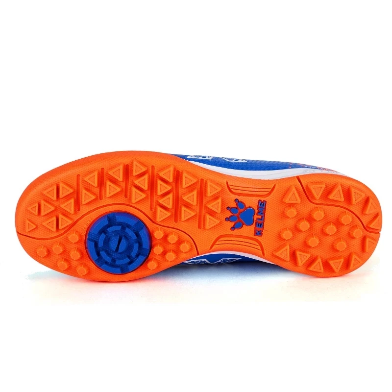 
Детская футбольная обувь KELME, футбольные бутсы, оригинальные детские белые футбольные бутсы, профессиональные футбольные бутсы, детские кроссовки 