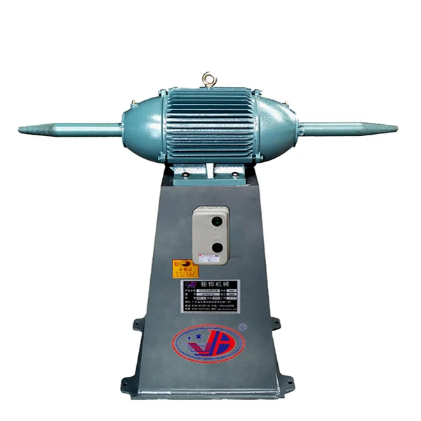 JUHUA Powerful Bench Buffer Polisher Bench Polishing Buffing Belt Grinder Machine