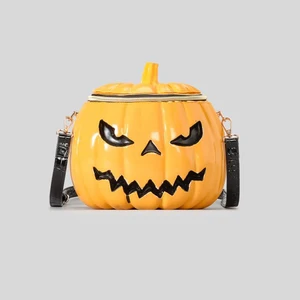 2026 Popular Unique Shoulder Bag Custom Halloween Pumpkin Crossbody Bag