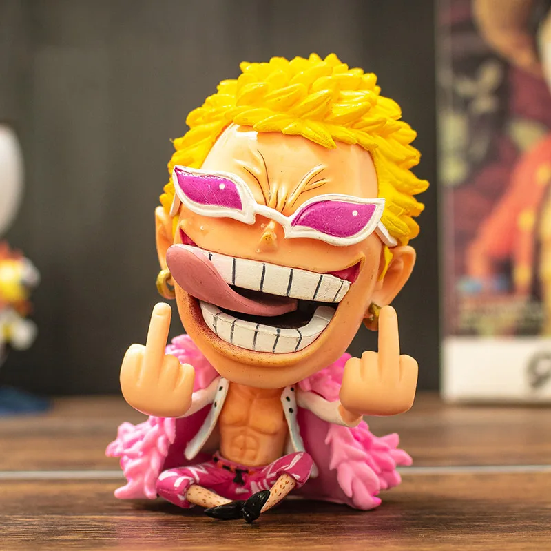 ワンピース　mameco sama 9CM One Pieced Zoro Ace Luffy Model Nico Robin Nami Action