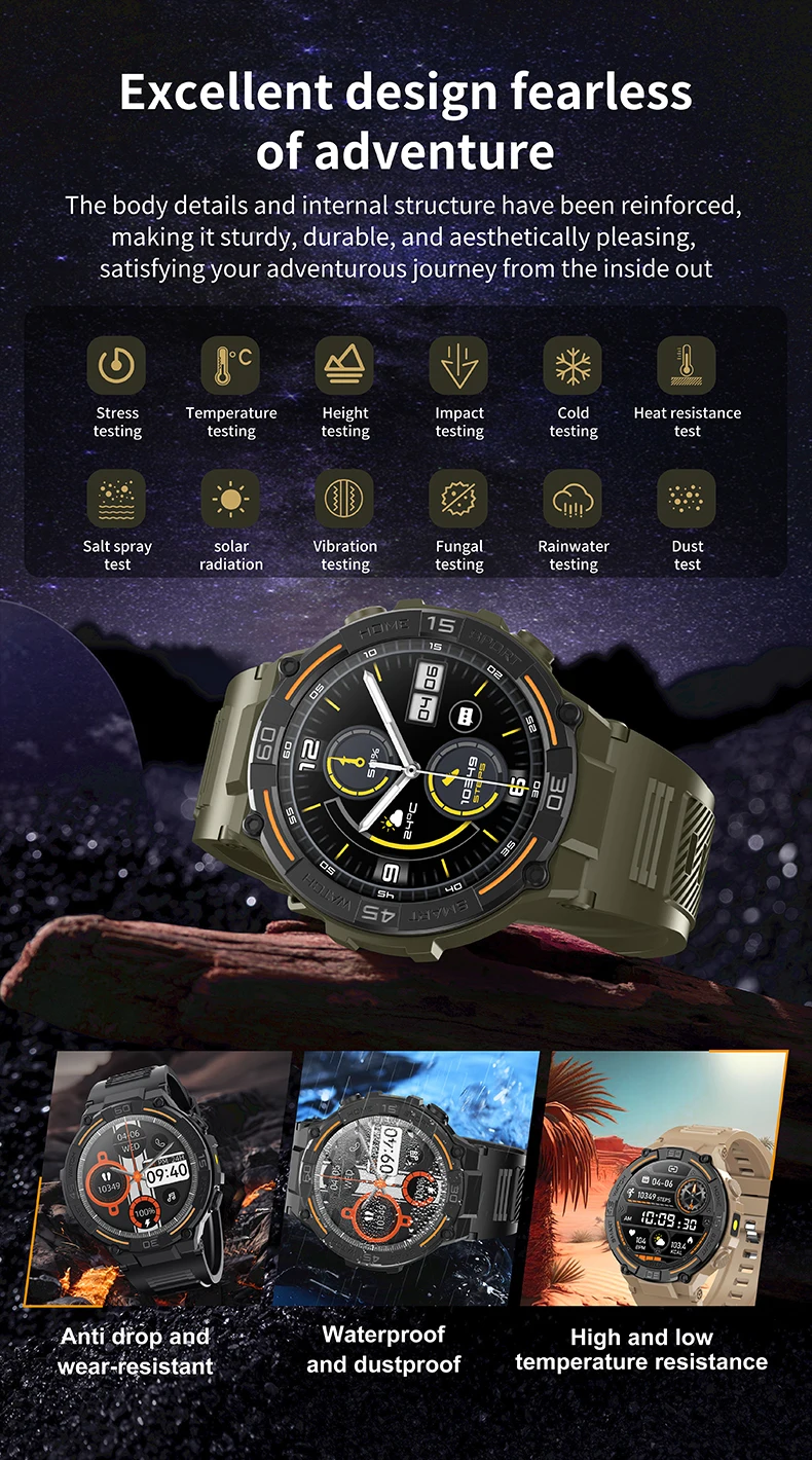 HW50 Montre Smartwatch Outdoor Sports 290 MAh IP67 Waterproof Level Reloj 360*360 Round Full Touch TFT Screen Type Smart Watches