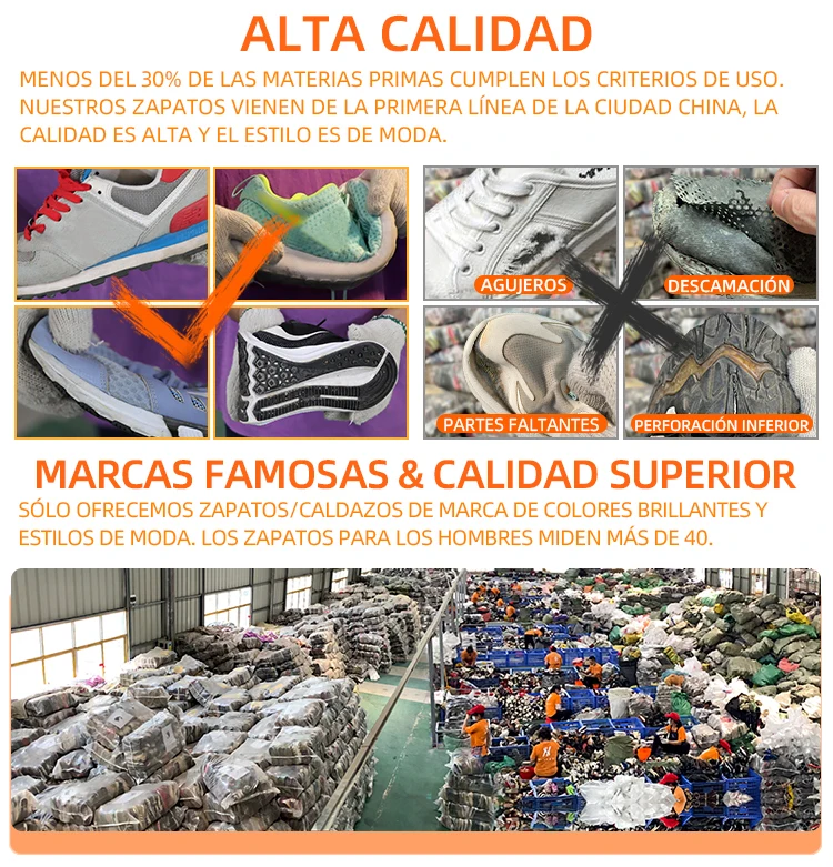 High Quality Cheap Second Hand Shoes In Stock Branded Used Shoes Korea