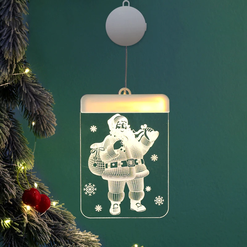 product led christmas room layout 3d lighting ins small colored lights 3d decoration lights with paste for indoor outdoor window-9