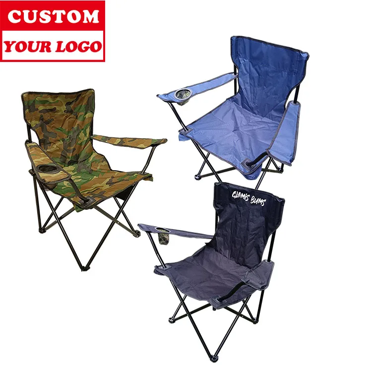 Outdoor Adjustable Folding Beach Chair aluminum high quality camping chair with footrest comfortable