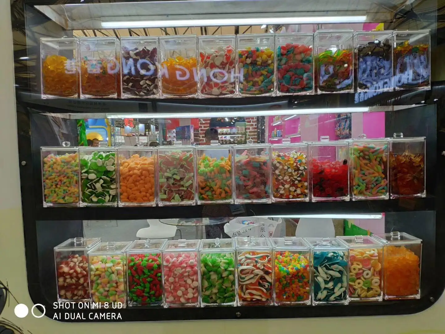 Ecobox New Arrival Recycled Plastic Food Grade Airtight Candy Container