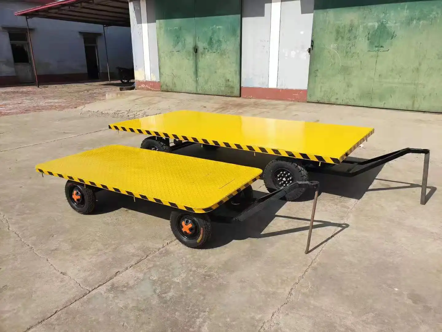 1000kg Loading Capacity Electric Cart Platform Trolley