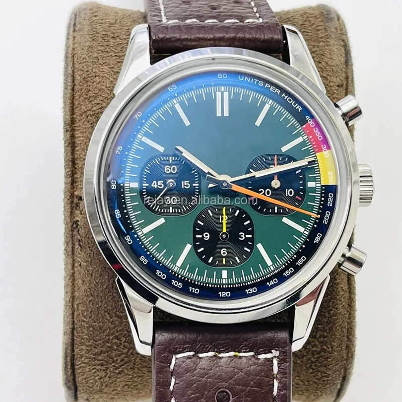 GM Factory Men's Navtimer Watch Top Sapphire Mens Chrono Automatic Mechanical Movement Stainless Steel Watches Sports Self-wind 222002