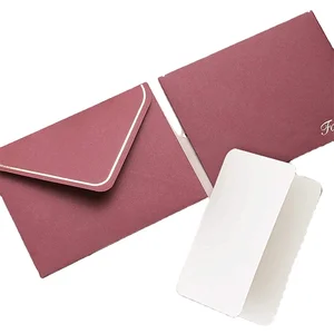 5 Pcs DIY Decoration Holiday Greeting Card Envelope Christmas Birthday Party Thanking Gift Envelope for Decorations