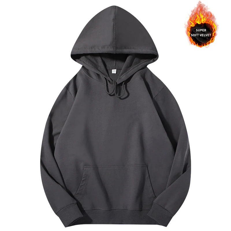 High Quality Men's Cowl Neck Sweatshirts Heavy Duty Fleece Hoodies With  Custom Logo Wholesale Casual Hip Hop Style Cotton