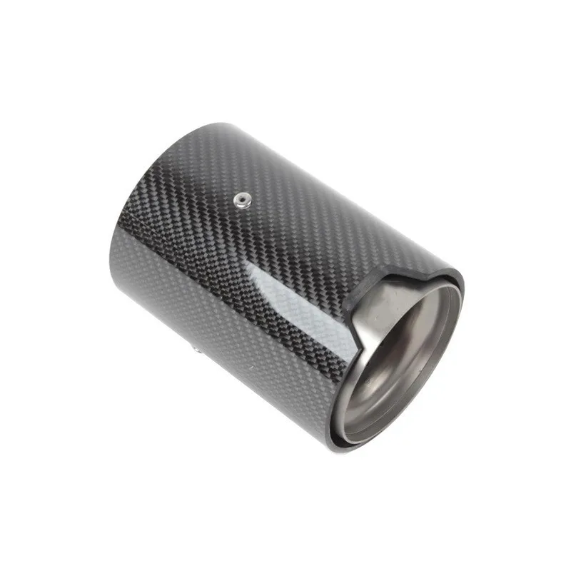 Chrome Stainless Steel Carbon Fiber Muffler Exhaust Tip For BMW M2 M3 M4 F87 F80 F82 F83 M5 F10 M6 F12 F13 X5M X6M