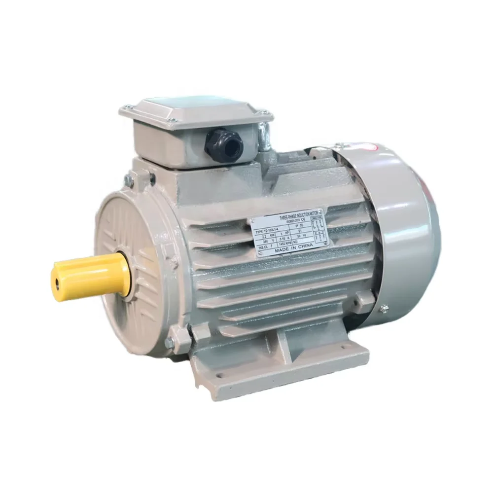 LANDTOP Induction Motor Electric Motor Factory Supply 3 Phase 0.75 KW to 315kw Cast Iron Housing Electric Motor Price IE 1