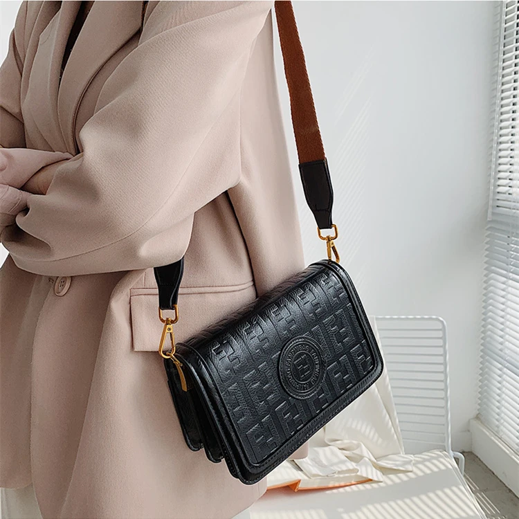 Ins New Trend Name Brand Chocolate Purses And Ladies Women Shoulder