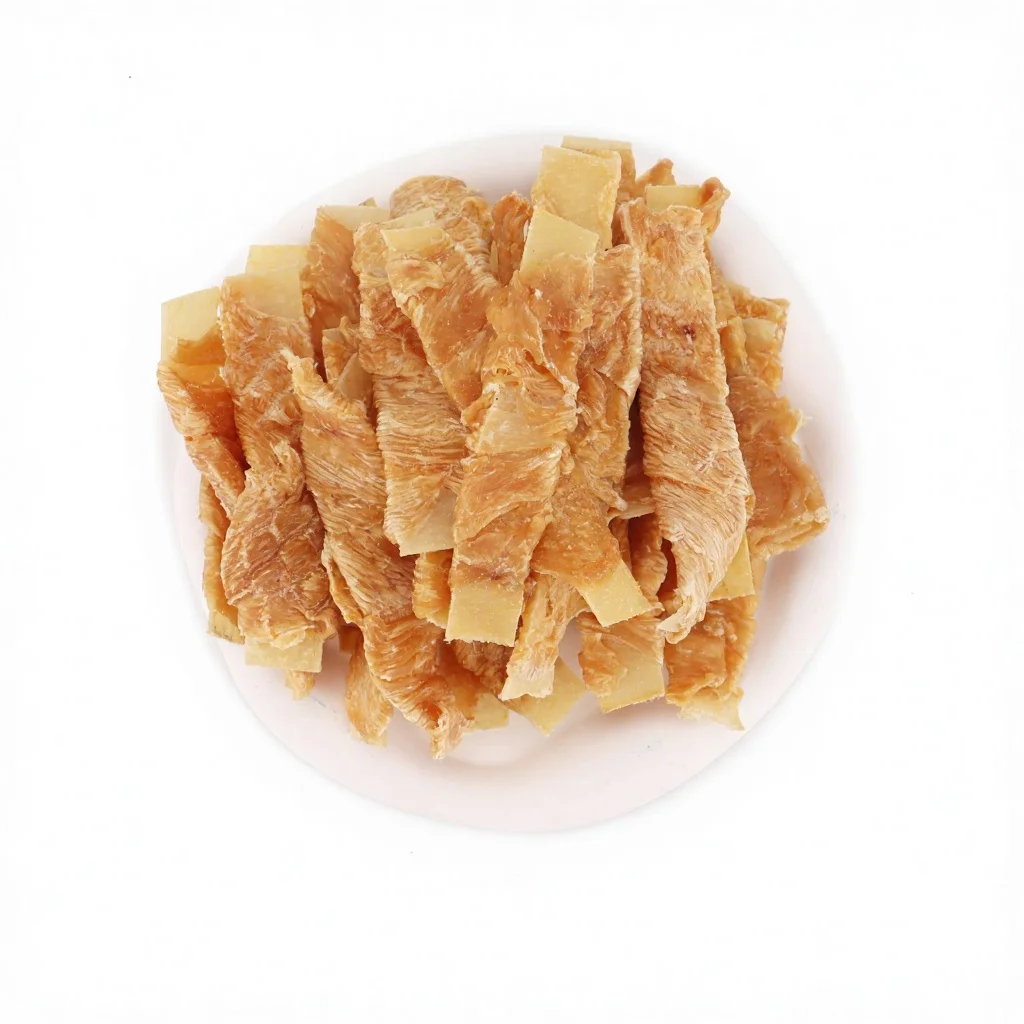 Grilled Chicken Jerky Treats for Dogs-Eco-friendly High-protein Limited Ingredient Diet Training Rewards with Key Ingredients factory