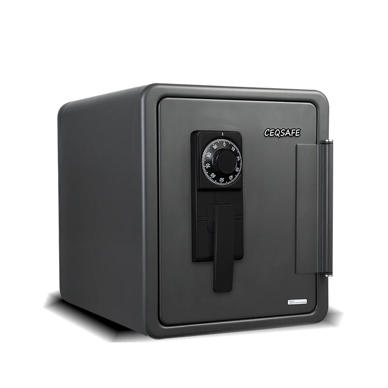 CEQSAFE Waterproof Security Box Safe Deposit Box Home Safe Mechanical Combination Locke Electronic Digital Steel Safes Box