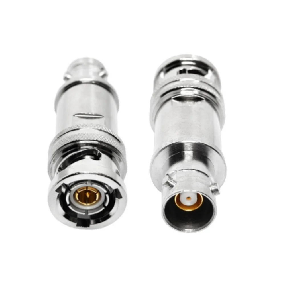 RF Coaxial Triaxial Triax BNC Male to Triaxial Triax BNC Female Triaxial 1553B Connector TRB-K to BNC-J Adapter Telecom