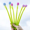 Bolígrafo de flores que cambia de color de tulipán de 05 mm