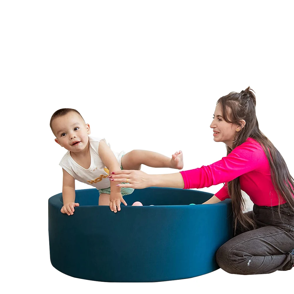 Trendbox Round Memory Foam Ball Pit Custom Large Indoor Children
