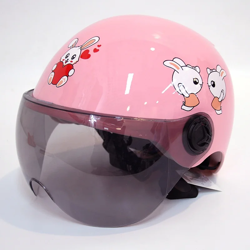 Funny Cartoon Kids Bike Helmet Safe Adjustable Design
