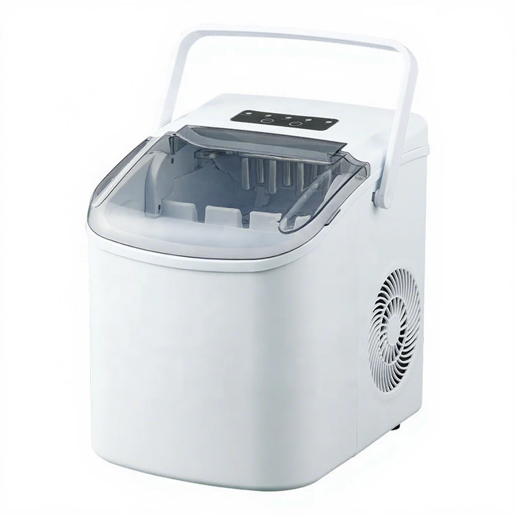 Removable Handle Design Ice Maker 3 Layers of Insulation for Long-lasting Ice Retention Large Ice Storage Capacity