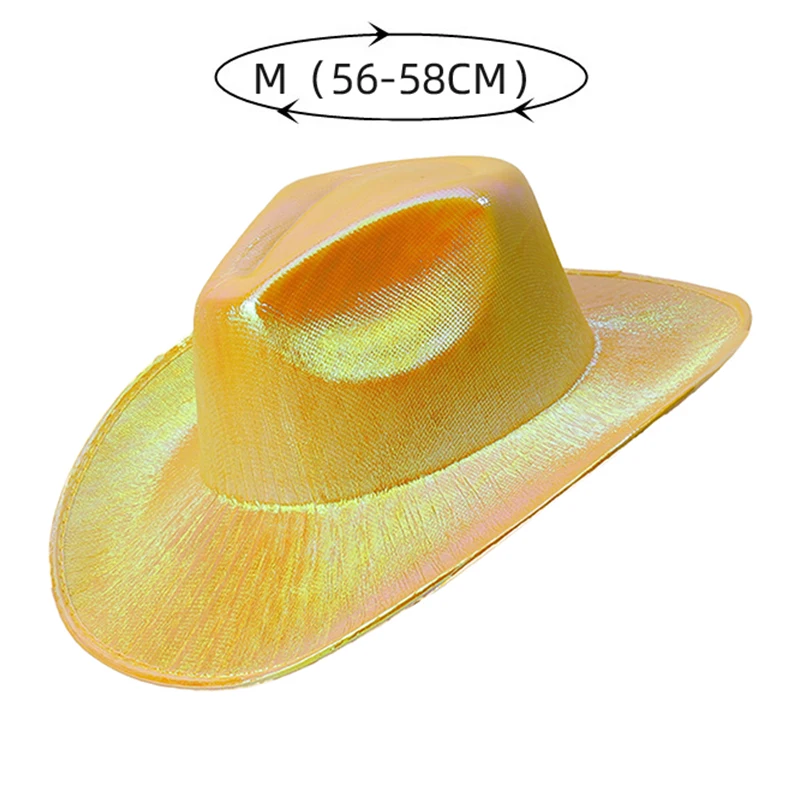 Wholesale Halloween Decoration Party Hat Waterproof Cowboy Hat Pink