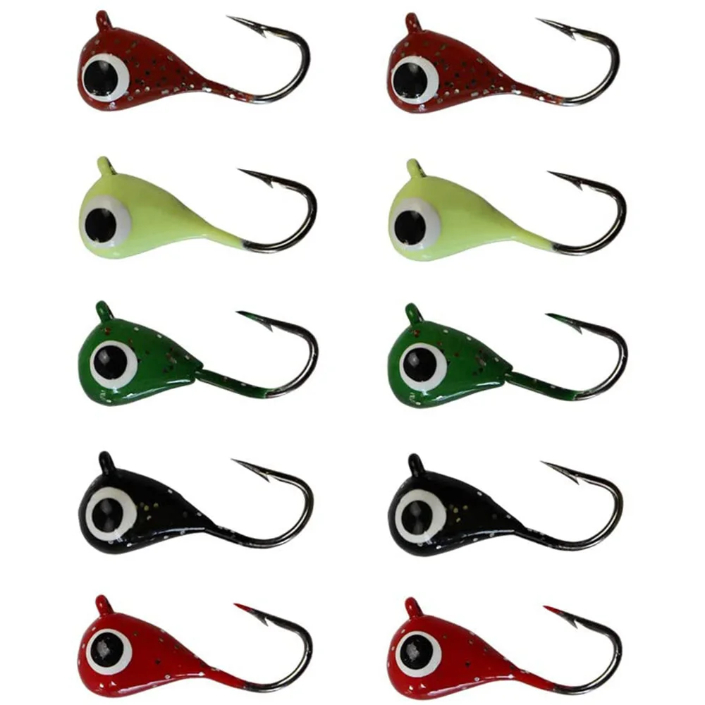 Ice Fishing Jig Set Ice Fishing Lures For Panfish Crappie Sunfish Perch