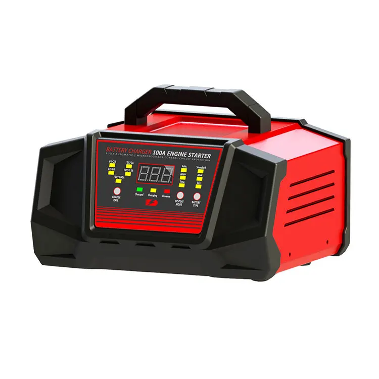Full Automatic Car Battery Charger 12v Digital Display Battery Charger Power Puls Repair
