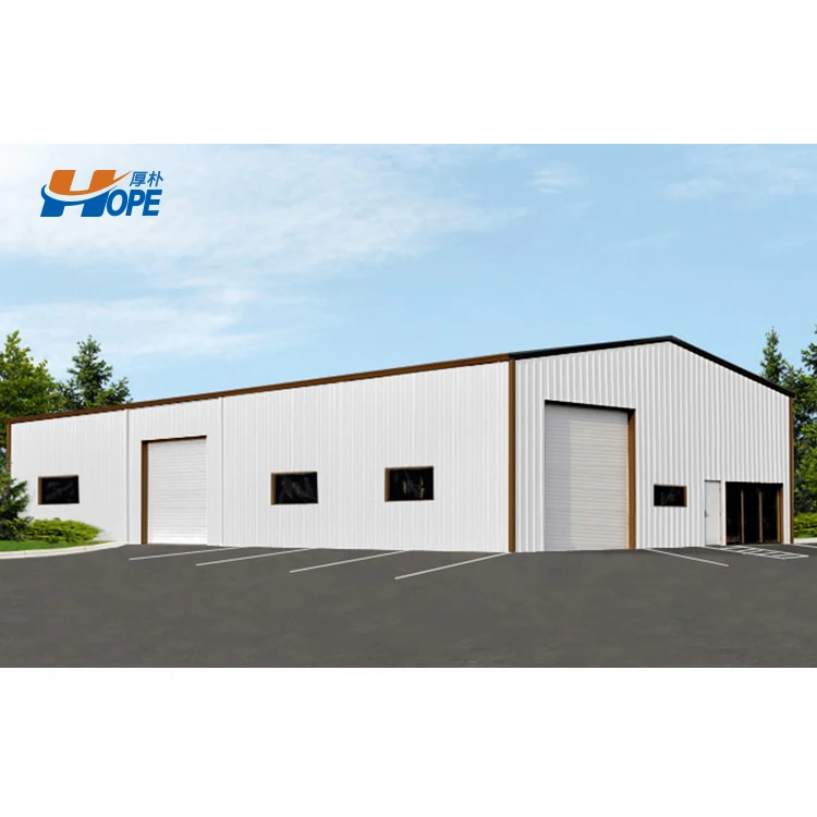 Prefabricated Steel Garage for Workshop Truck Maintenance OEM