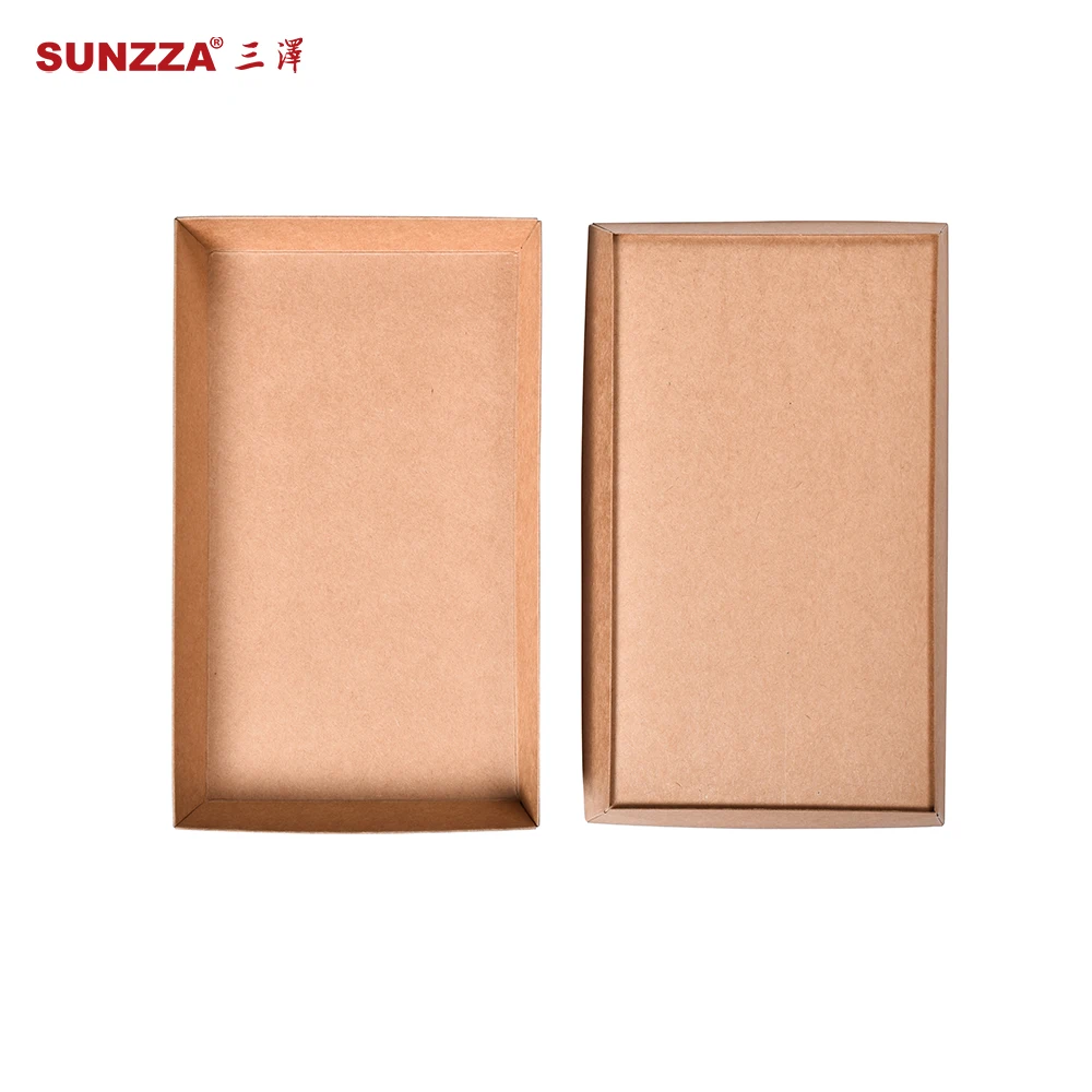 Sunzza Package Customize Logo Paper Food Packaging Sandwich Sushi Takeaway Box