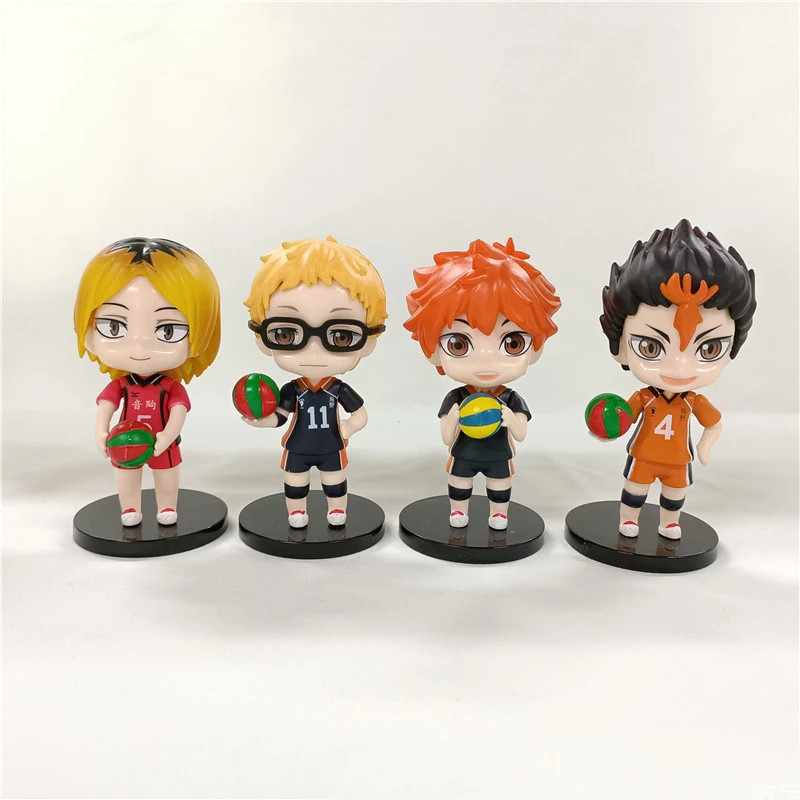 8pcs/set haikyuu anime figure kenma kozume