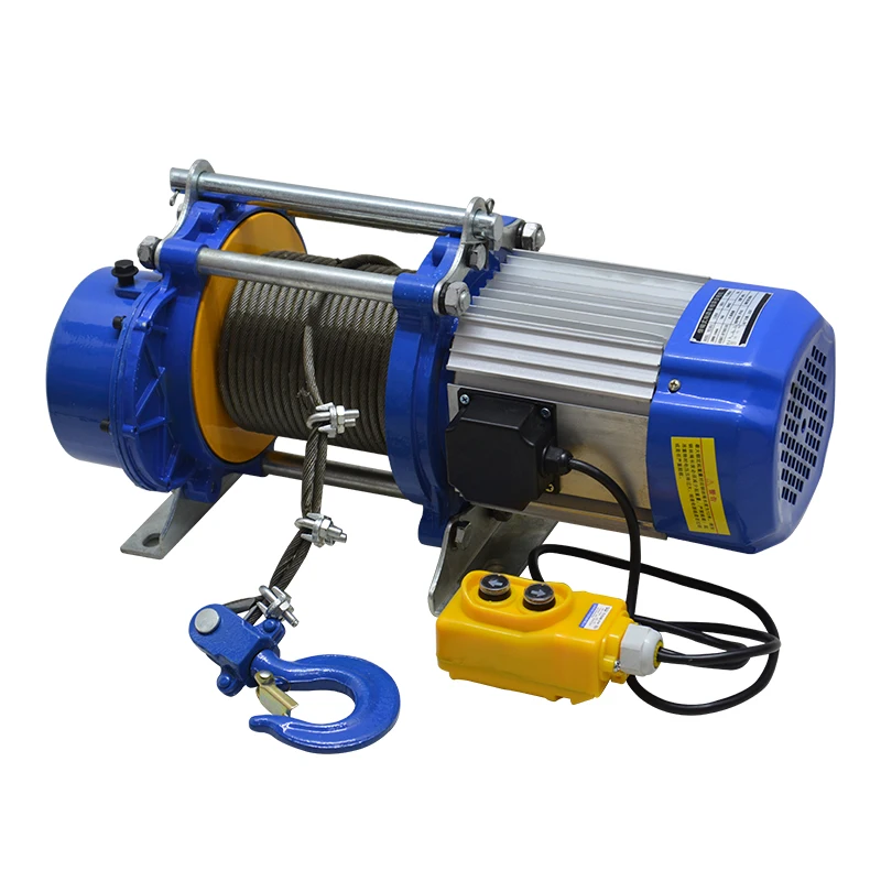 JULI Factory Electric Hoist 1ton 2 Ton 30m Wire Rope  Electric Winch Hoisting Lifting Machine with Cooper Motor