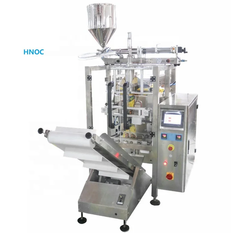 HNOC компактная многофункциональная простая вертикальная упаковочная машина для жидкости