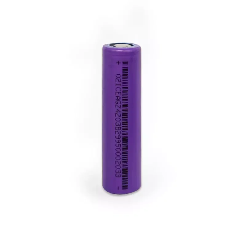 Original INR18650 Battery DLG 18650 2600mAh 3C Rechargeable Li-ion Flat ...