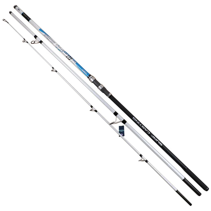 Wholesale 4.5m FUJI Parts 3 Sections Carbon Fiber Surf Rod