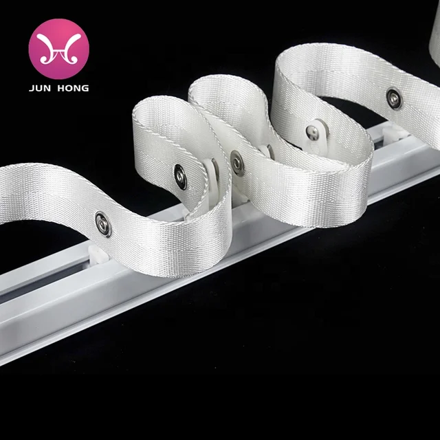 S Wave Curtain Runner Ripple Fold Curtain Track Runner Curtain Tape for window accessories
