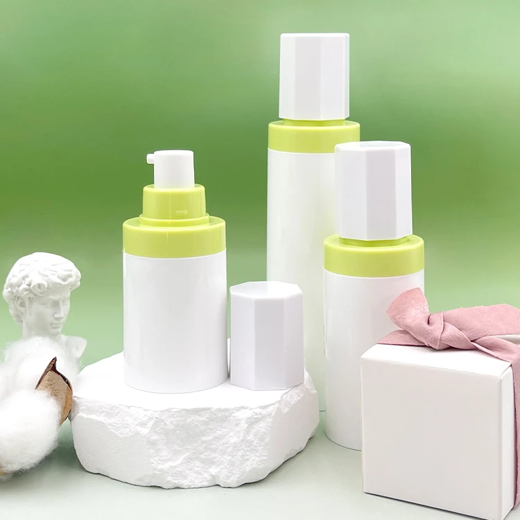 30 ml 50 ml 100 ml plastic cosmetic packaging moisturizing skin lotion pump airleess bottle