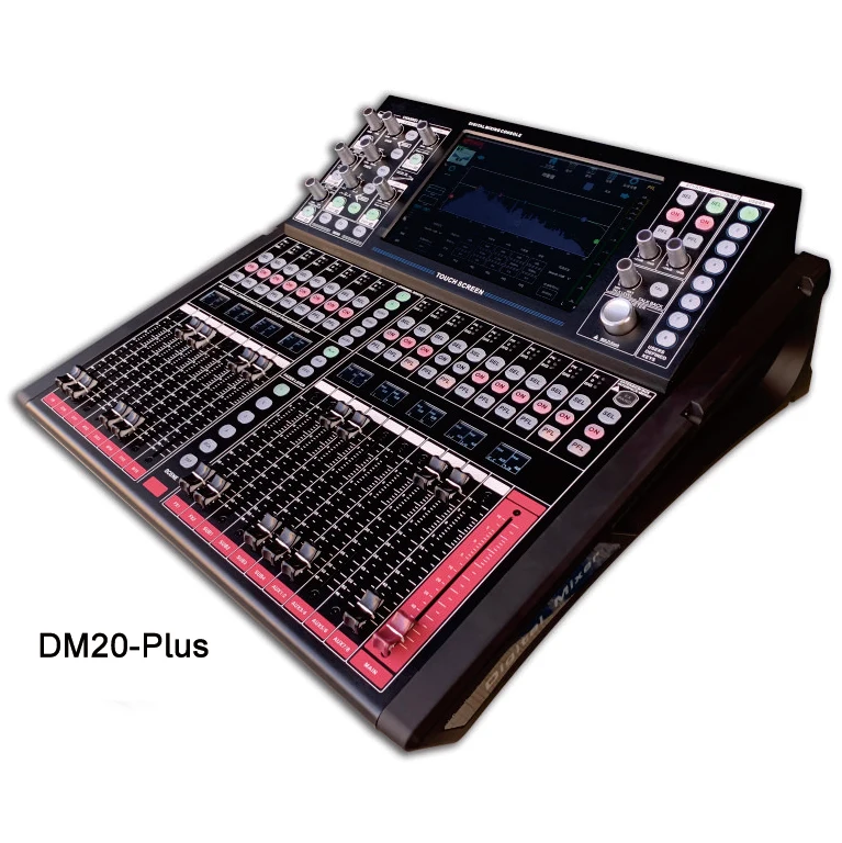 Professional Audio Dm20-plus 20 Channels Digital Mixer Sound Equipment ...