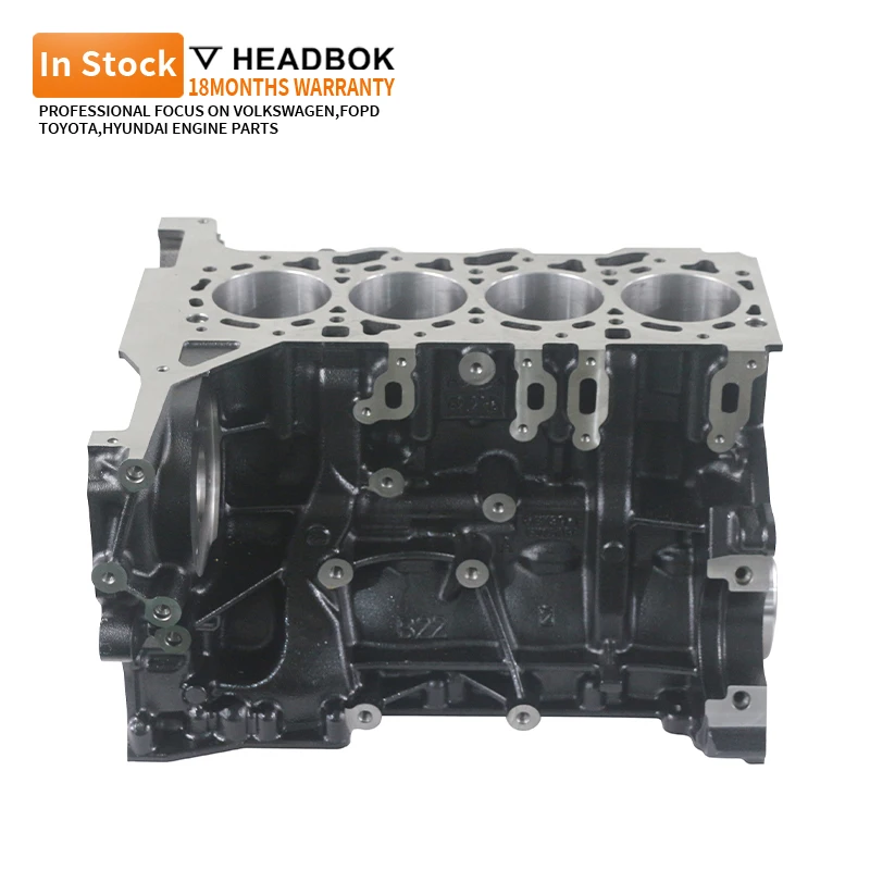 HEADBOK High Performance Auto Engine Short Cylinder Block 2.2 4HU for Transit 16 Valves