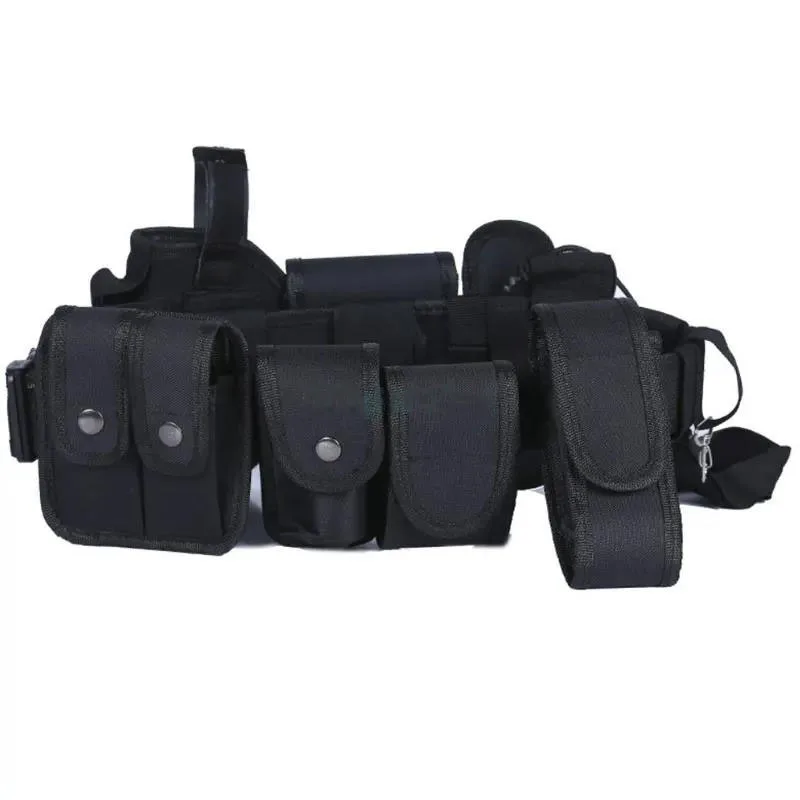 Quick-release Buckle Tactical Waistband Gear Set Pouch Quick Detach Outdoor Training Hunting Sport Belt Modular Equipment