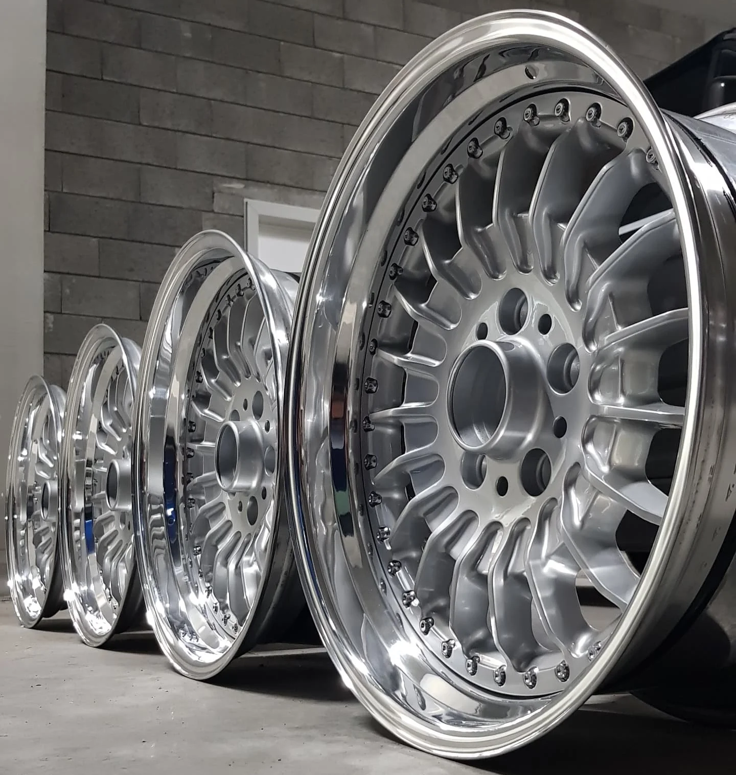 BK 3 Piece 5x120 Forged TRX Style Wheels for BMW E24 E28 E30 E32