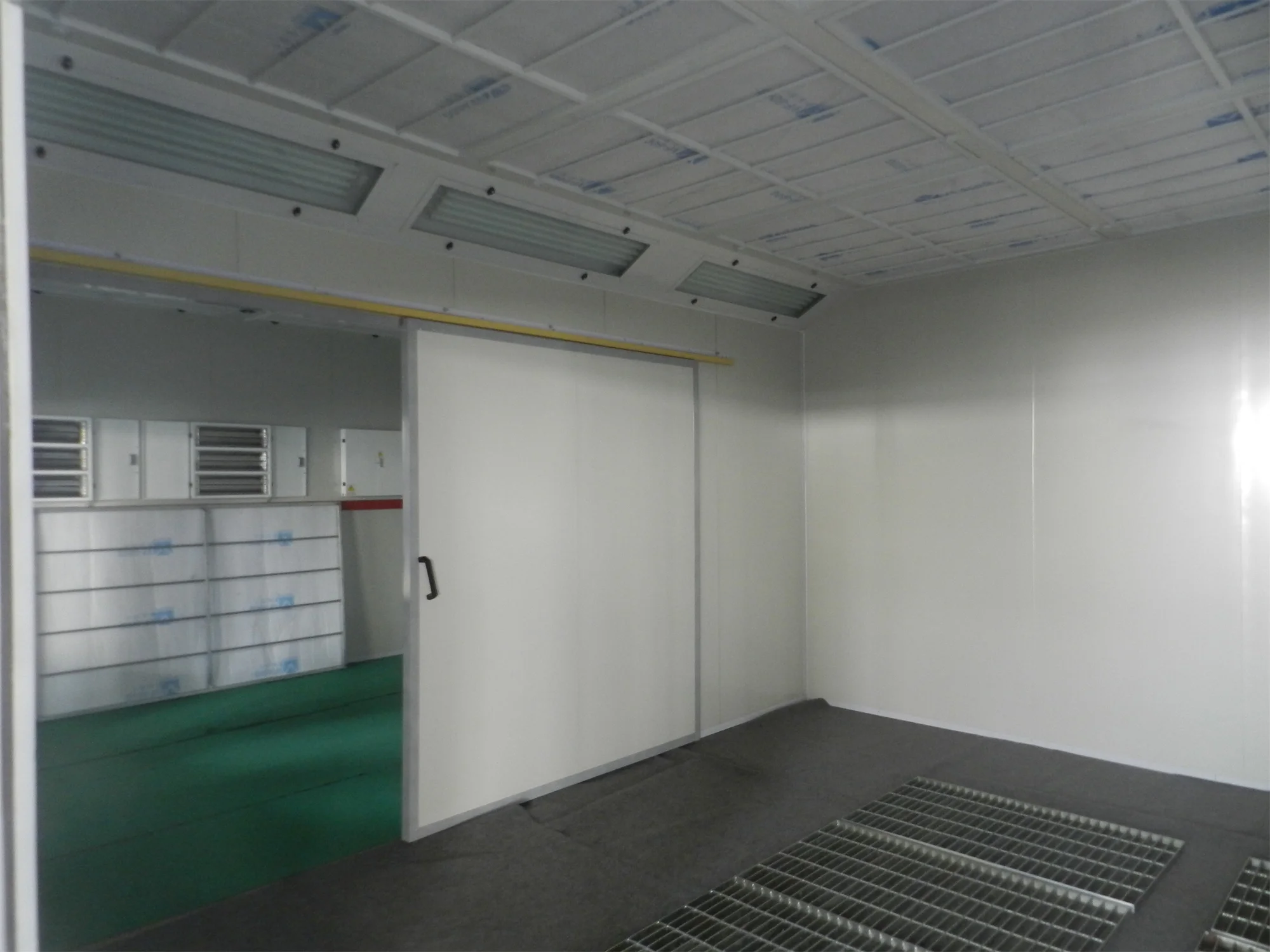 LX-100 CE certificated water full type wooden door painting camera drying baking room furniture spray paint booth