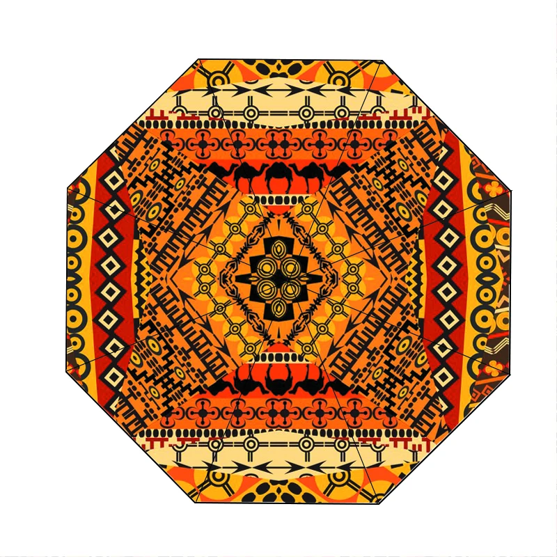 New Design African Print Ankara Umbrella - Automatic Open