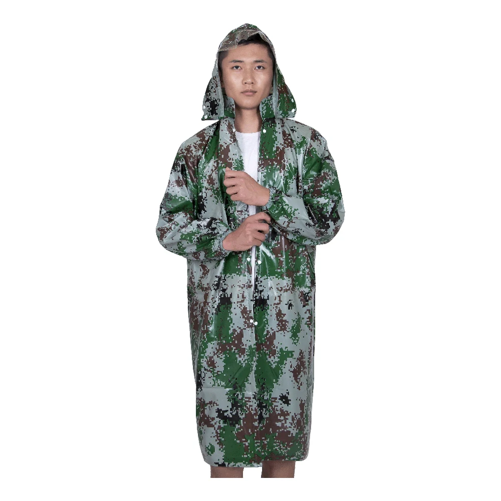 PONCHO CAMUFLAJE US Woodland RipStop - impermeable chubasquero militar EUR  31,90 - PicClick FR