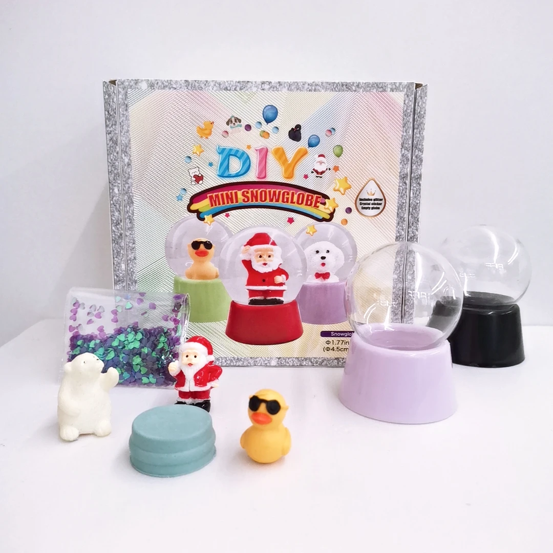 Custom Snow Globe DIY Kits Educational Crafts for Kids