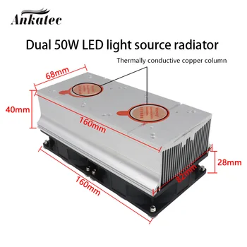 N/A Raffreddamento del dissipatore in Alluminio, 3 Pezzi, 150 x 35 x 14 mm per Chip di Memoria LED