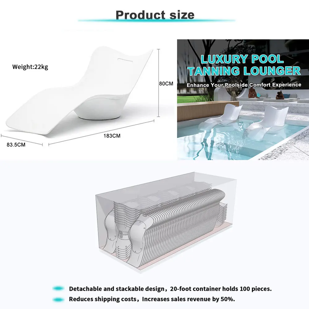 Modern Outdoor Sun Loungers Durable Stylish