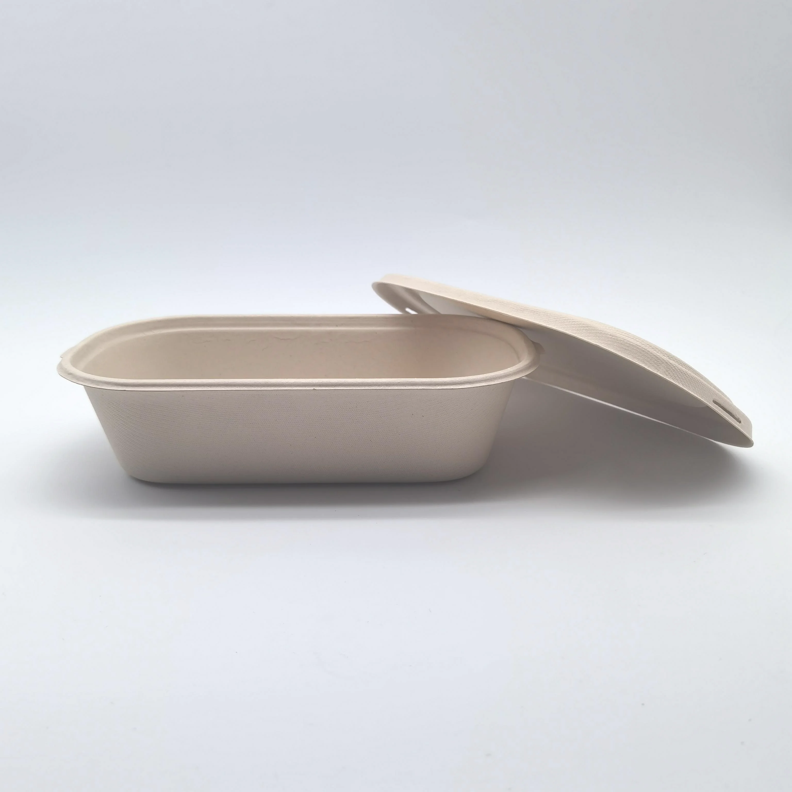 ECO-Friendly Extra Strength White Bagasse Cake Plates Biodegradable and Disposable