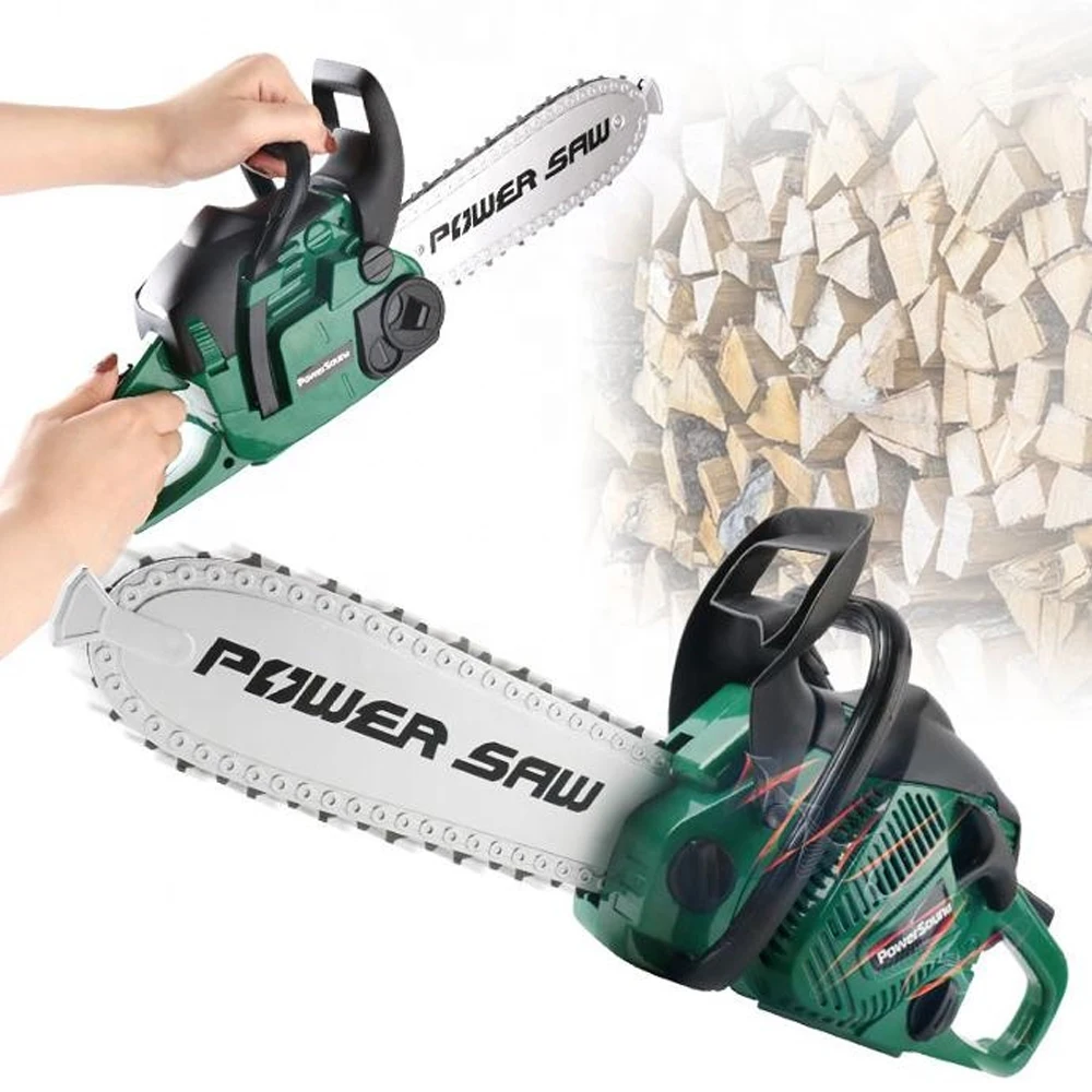 Лидер продаж Amazon, игровая игрушка для мальчиков, цепная пила на батарейках, электроинструменты, игрушка со звуком и движениями, игрушка, детская цепная пила