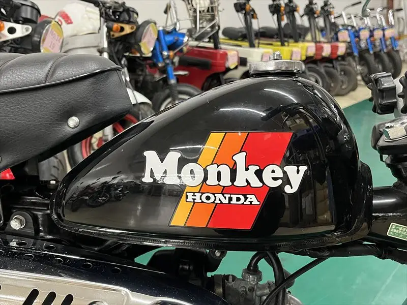 1985 Japanese Z50JF-VII Monkey Motorcycle Old Model 6V 5L Used Gasoline Engine 6V Carburetor Collector's Item