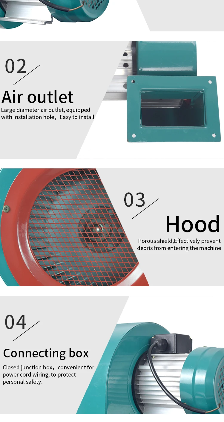 Centrifugal Fan, 22V, 350m3 - detail 14